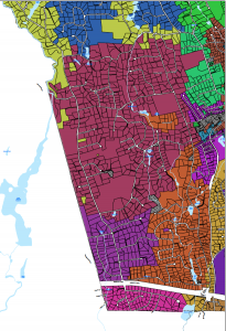 Heat Map for New Canaan Neighborhood