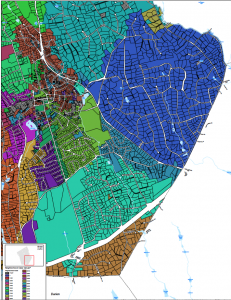 Heat Map for New Canaan Neighborhood
